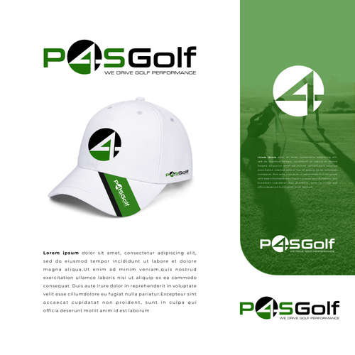 Logo for elite golf performance training based on data and science Réalisé par Situ_Bondo