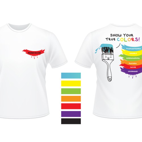 T-shirt design for Elementary School kids Design by Ramón Niño