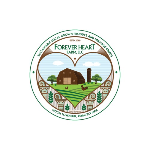 Small Organic Farm Needs Logo and Branding Diseño de Sathish Babu