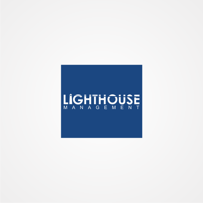 Lighthouse Management STRONG LOGO, SIMPLE BUT PROFESSIONAL Logo