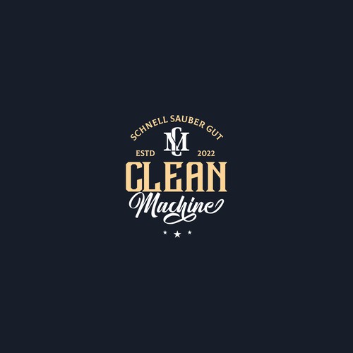 CleanMachine / Logo for Car and Plane Detailing Design by Jayastu19