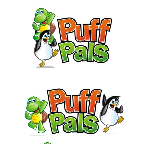 Create a stuffed animal oriented logo for Puff Pals Logo design contest