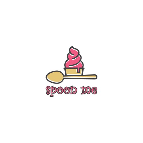 Create a trendy logo for a new Frozen yogurt shop! Spoon Me Yogurt Design by Annabellaa