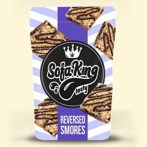 New and exciting brand of Cannabis Edibles! Design by P.D.S.