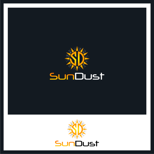 Sun Dust - Logodesign for a videogames publisher Design by C A S S I E ✔