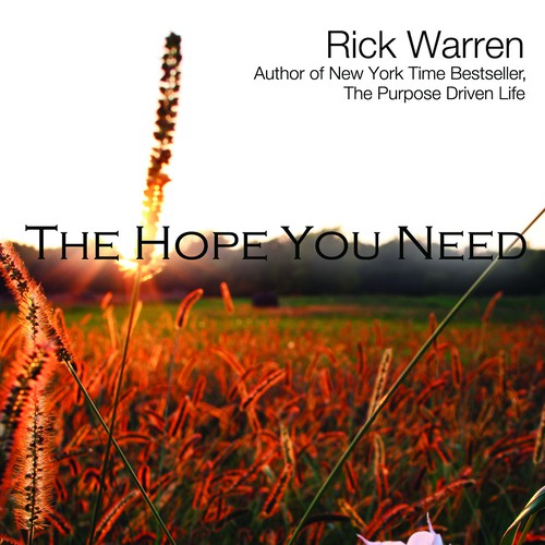 Design Rick Warren's New Book Cover Diseño de ShawnL