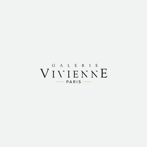 Refonte logo galerie Vivienne Design by uno 8