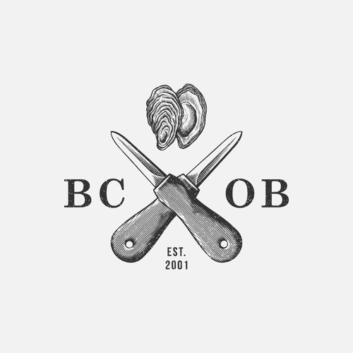 Oyster Bar logo Design by vuveeh™