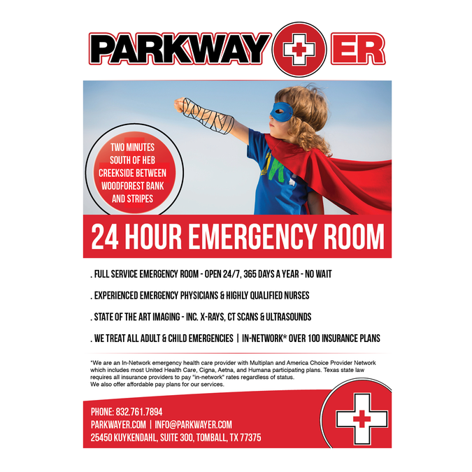 Parkway Er Advertisement Postkarten Flyer Printdesign