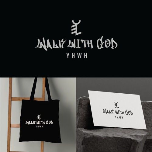 Walk With God Minimalist Luxury Logo for a Modern Faith & Fashion Brand Design by LOGStudio