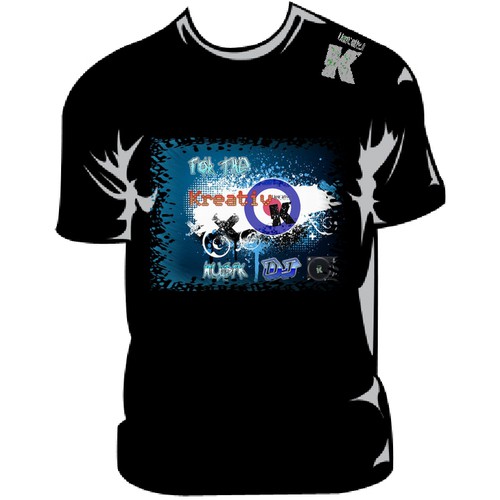 dj inspired t shirt design urban,edgy,music inspired, grunge Design by Gary Roberts