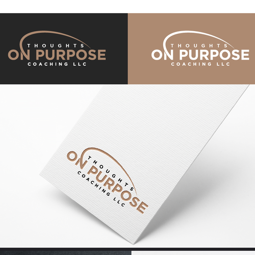 Logo for mindset coaching that conveys positive energy, strength, possibility Diseño de 99Projets