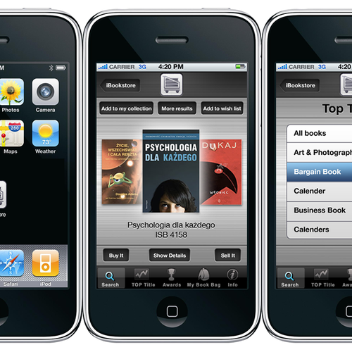 iPhone App Design Design por Adam-F