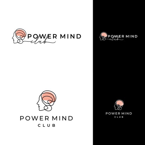 Mental Health Plattform for Millienials creating a calm and authentic online community- whimsical and minimalis Logo Design by S Y N ♛