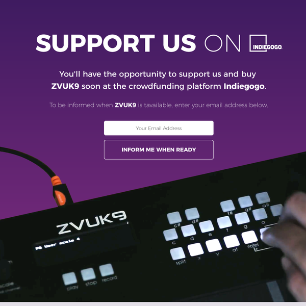 Design by Rob Lee titled "ZVUK9"