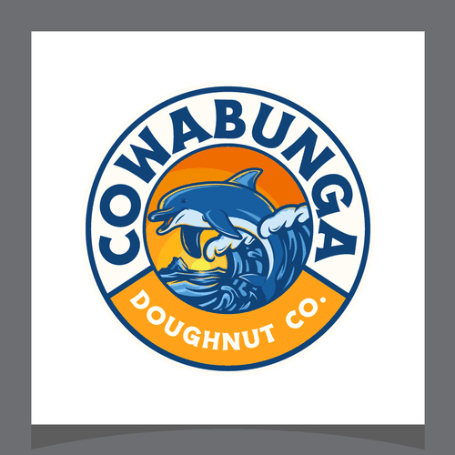 Designs | Cowabunga Doughnts co. Logo | Logo design contest