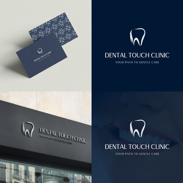 Design by Aji Jaelanni titled "luxury logo concept for Dental Touch Clinic"