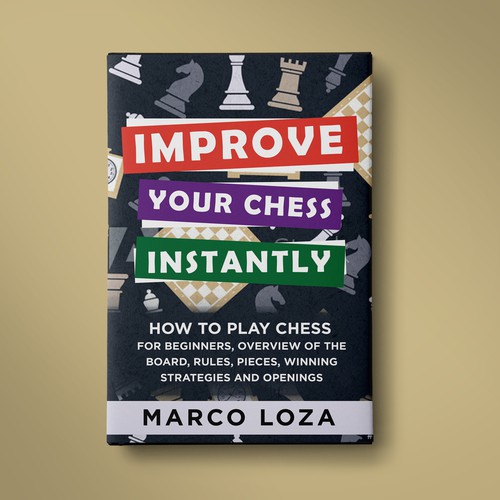 Awesome Chess Cover for Beginners Design by Jasmine'