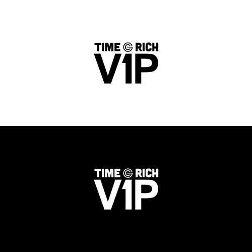 Time Rich VIP Logo Design by .ZEA.