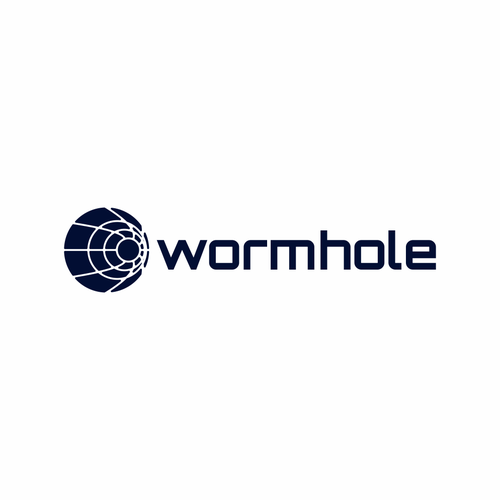 Wormhole Protocol Logo Design Design by BɅNɅSPɅTI