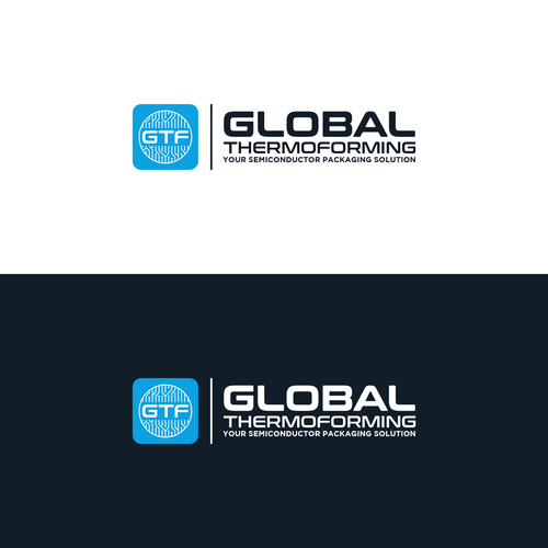 GTF Semiconductor packaging logo Design by Aleta21