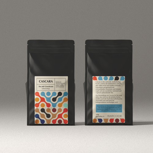 Cascara tea label Design réalisé par just.chaosofart