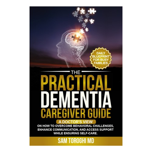 Design Creative Book Cover for Dementia Caregiver Guide Design by anisha umělec