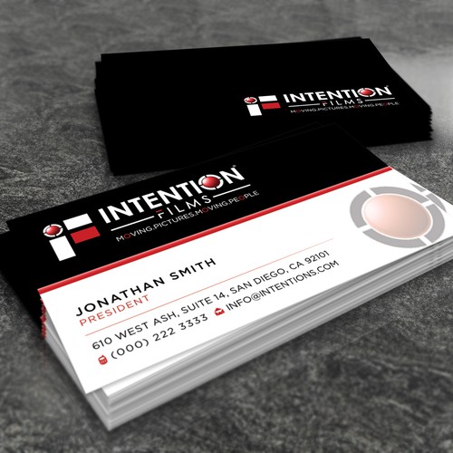 Film Company Business Card Design by Mili_Mi