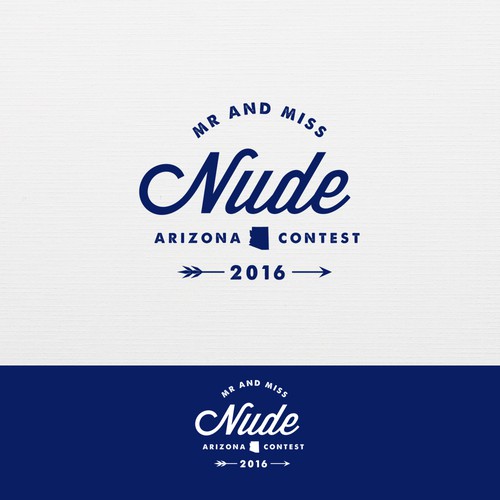 First Annual Mr And Miss Nude Contest Concours Création De Logo