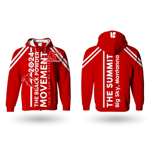 Need an eye-catching hoodie design aimed at African American Skiers & Snowboarders. Design réalisé par Higher Graphics