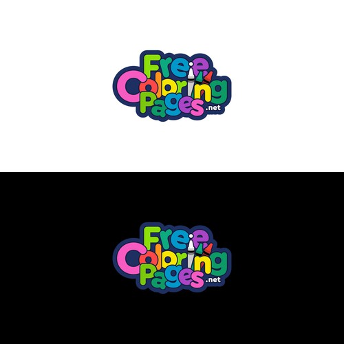 Help us create a logo for our coloring website! Design by GinaLó