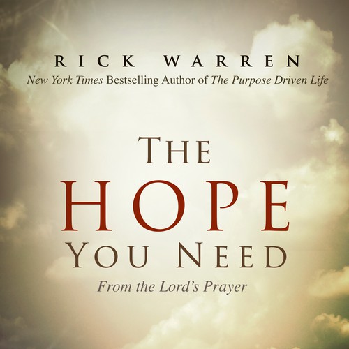 Design Rick Warren's New Book Cover Réalisé par cameronpowell