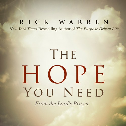 Design Rick Warren's New Book Cover Diseño de cameronpowell