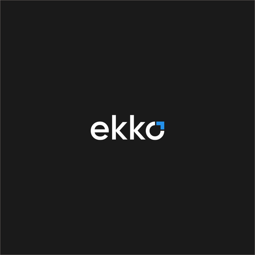 SIMPLE LOGO - ekko Letters then dm after Design by rizalirfani