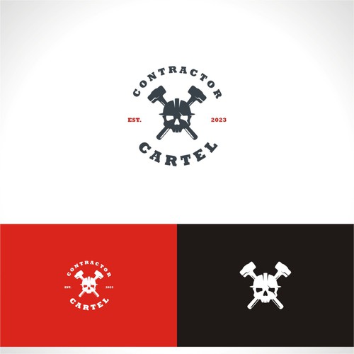 Manly LOGO for the Contractor Cartel Design réalisé par MAhi2014