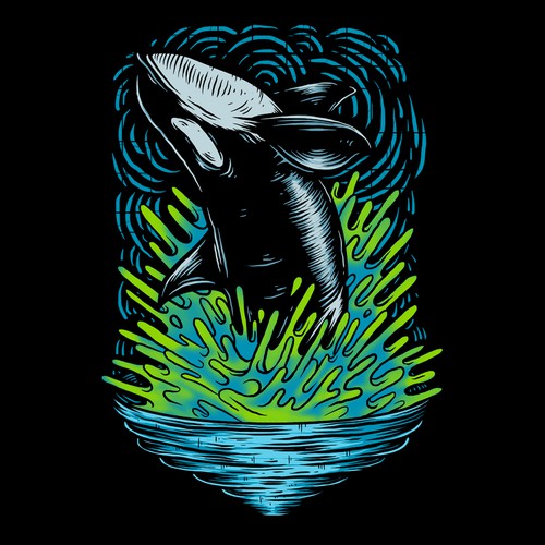 Orca - Also known as the Killer Whale Design by Hoomers