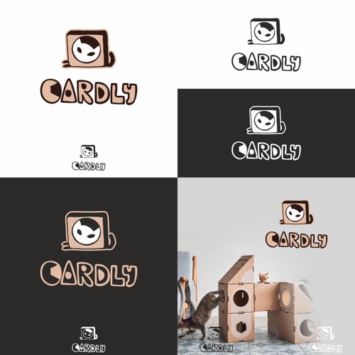 Cardly - Cardboard Furniture For Pet With Modern Architectural Aesthetic Concepts- Need Brand Logo Design by apelsini