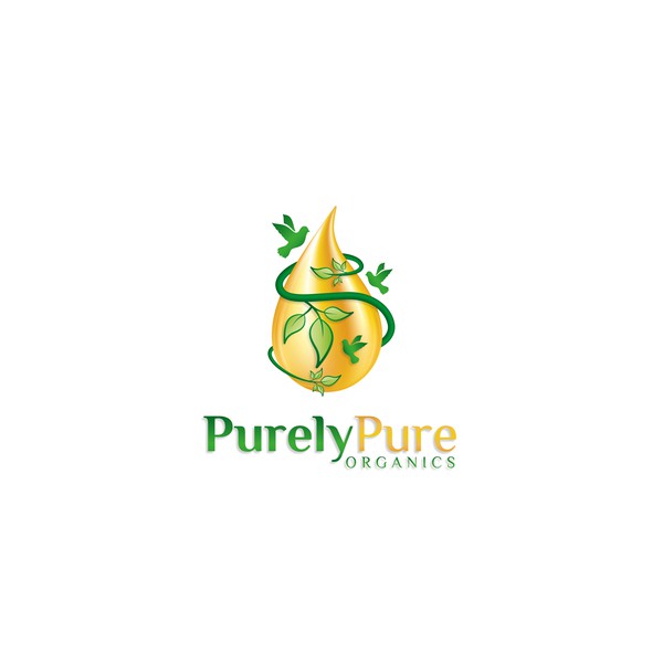 Design by ErrEffe Grafica titled "Logo Purely Pure Organics"