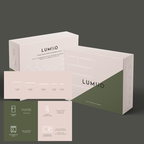 Packaging design for modern and trendy kitchenware product Design by O1iviaTaylor