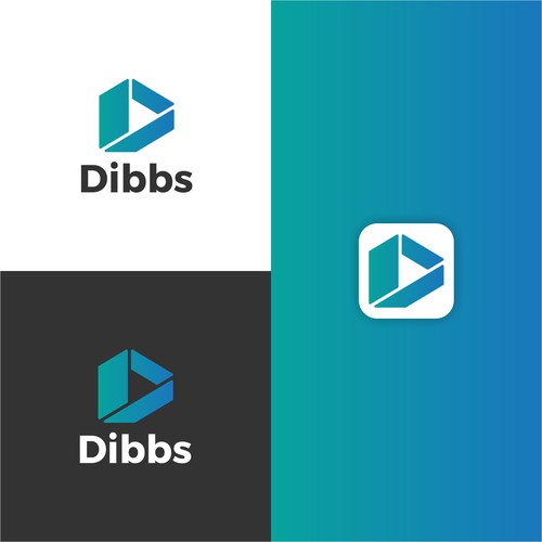 Dibbs - logo for fractional sports card trading market Design by Canoz