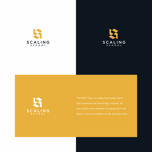 Design A Logo + Brand Guide For The "Scaling School" Design von IvanZfan