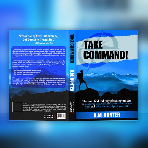 Design my book cover to Take Command! Design by Suneth viduresa