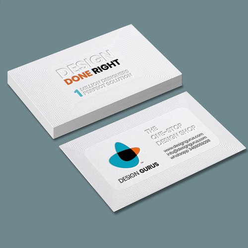 fastdesign86さんのBusiness Card for DesignGurus.comデザイン