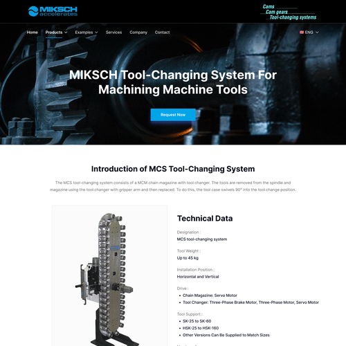We need a modern design for our website Design by Mhd Ilham U