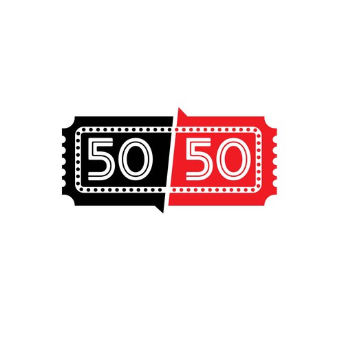 Desing a raffle competition logo for 50/50 Design by NOSHA bizsol