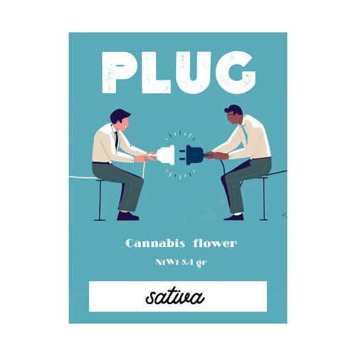 Design an urban looking label for a cannabis street brand that specializes in bulk flower sales Design by Windmill Designer™