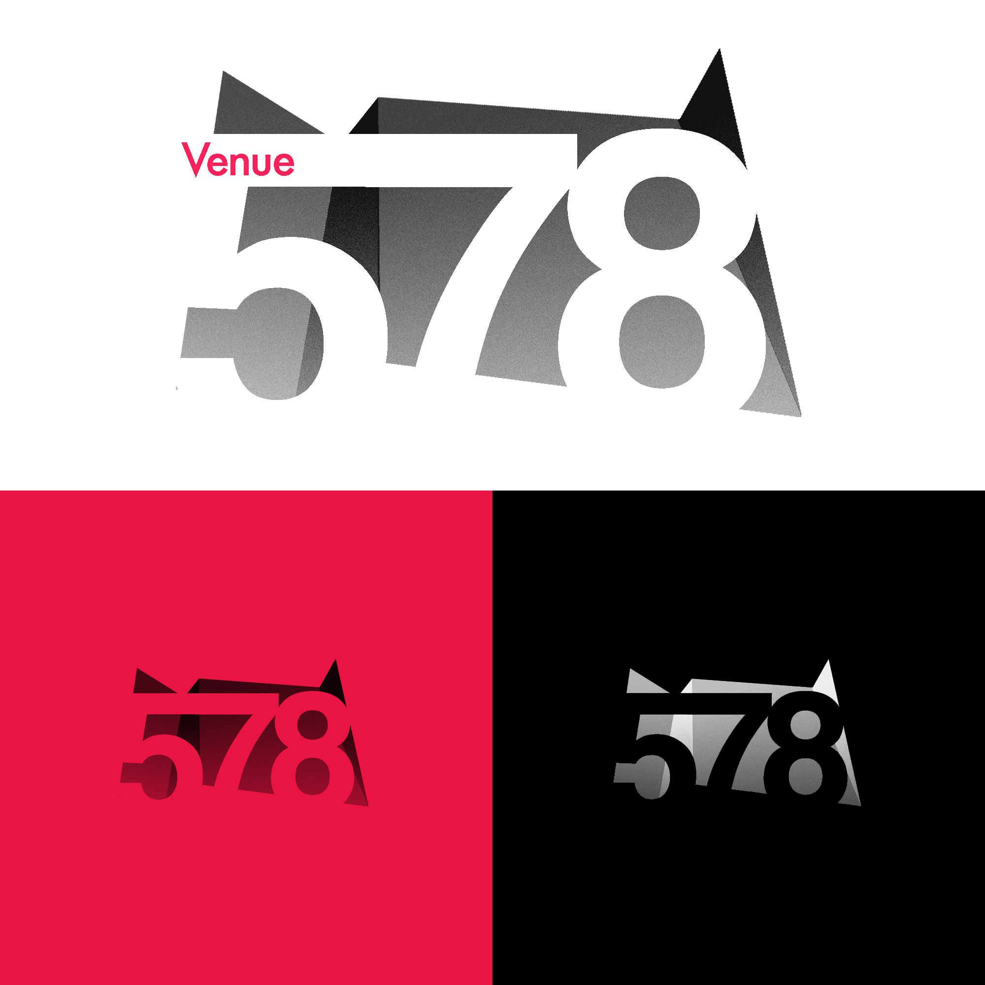 73 logo with the title 'Venue 578 concert hall and nightclub '
