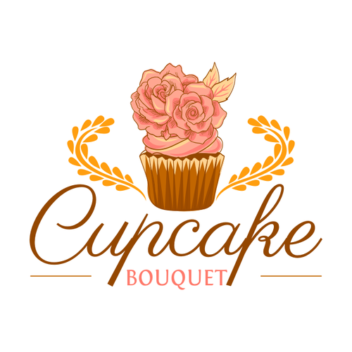 logo for Cupcake Bouquet | Logo design contest