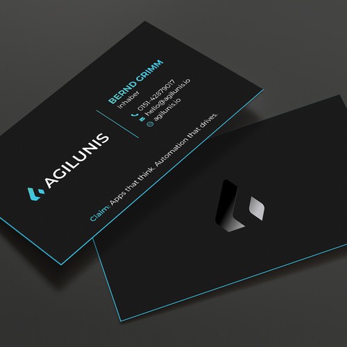 Business card contest entry by TanLearn