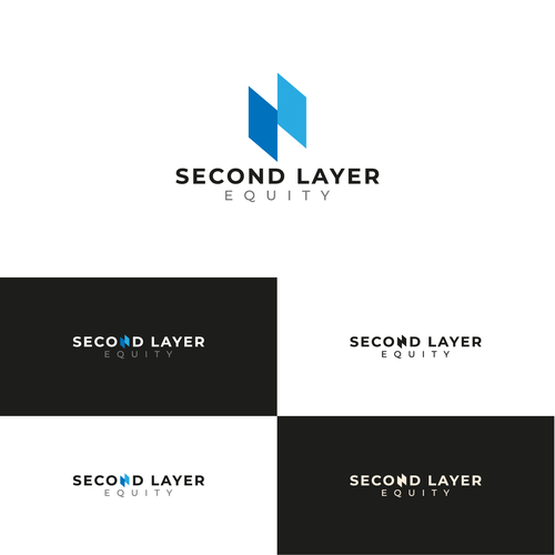 Second Layer logo First Layer Prize! Design by cloudesign.id